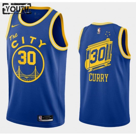 Dres Golden State Warriors Stephen Curry 30 2020-21 Nike Hardwood Classics Swingman - Dječji